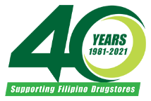 40 Years 1981–2021 Supporting Filipino Drugstores